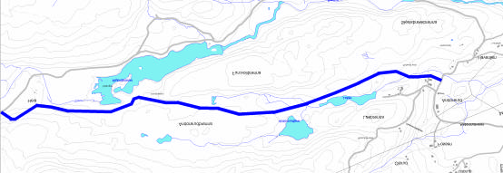 6. Andorsrud - Heia Skiløypa fra Andorsrud og frem til Heia ca 3,2 km. er den eneste skiløypa i Drammen som blir preparert med snøskuter.