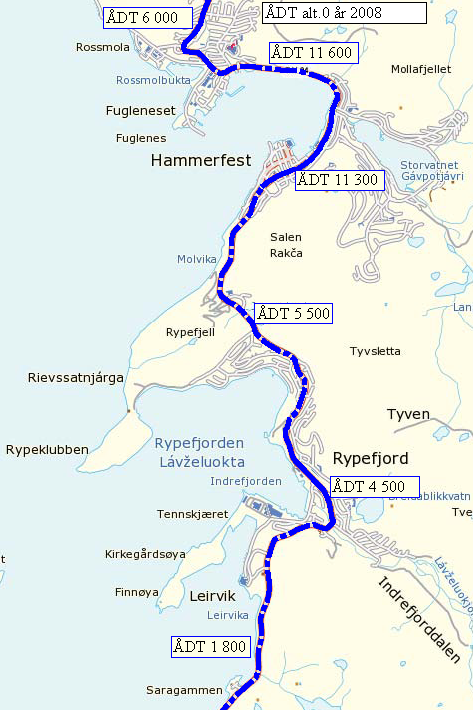 Trafikkregisteringer og analyse Side: 26