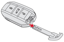 Åpninger Elektronisk nøkkel Fjernkontroll Låse opp bilen Låse opp hele bilen Trykk på denne knappen.