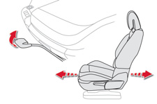 Komfort Forseter Setet består av en setepute, en seterygg og en regulerbar hodestøtte, slik at setet kan reguleres til den