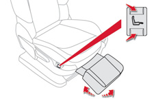 Komfort Elektrisk leggstøtte Betjening av varmeseter Passasjersete med manuelle reguleringer Trykk på fremre