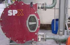 1 0 kpa [16 bar] indre diameter på pumpeslangen: Ø mm Nødvendig smøremiddel: 10 liter 60 Nm CIP versjonen er tilgjengelig som SP-modell, for lettere rengjøring på stedet Product Produkt- [ C] [ºC]