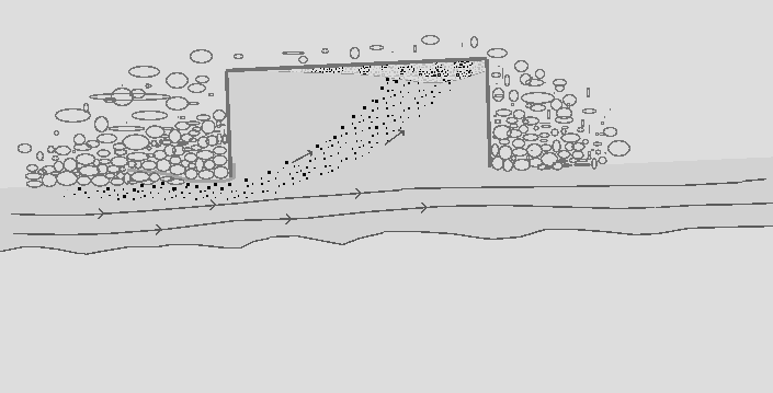 Målingene startet i mars og dekker perioden fram til april 22. Bunnfellene gir først og fremst en indikasjon på hvilke kornfraksjoner som er i bevegelse over bankene i måleperioden.