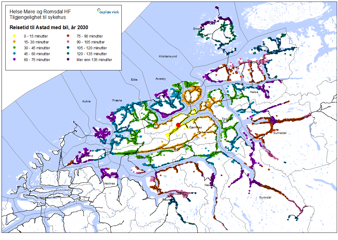 Tilgjengelighetsanalyser Rapport 2: Framtidig transportnettverk