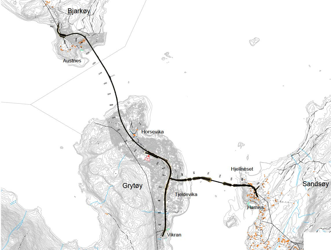 Status framdrift 14.09.2016 Det er produsert 2396 m tunnel. Det gjenstår 826 meter.