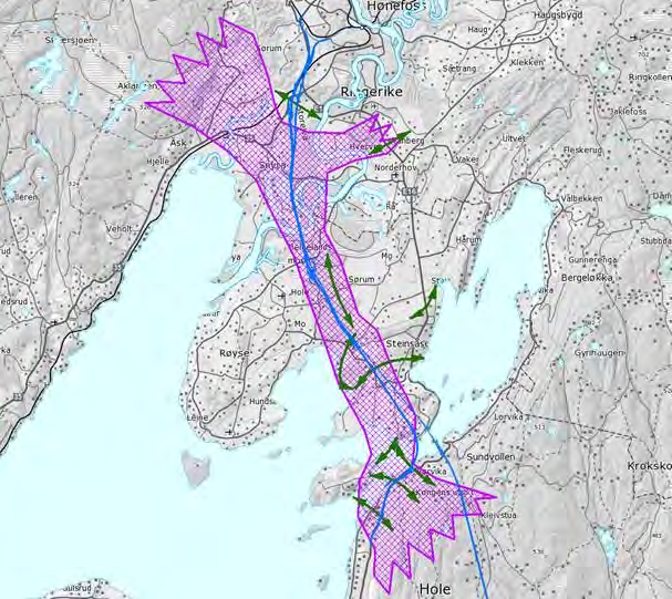 51 av 163 Videre arbeid: Konsekvenser for hjortevilt må belyses grundigere i konsekvensutredningen, blant annet hvilke avbøtende tiltak som skal gjennomføres.