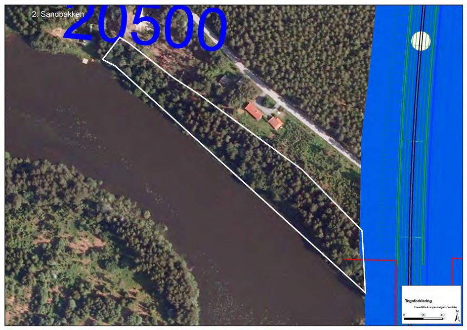 72 av 163 13 Naturfaglig beskrivelse sareal 13.1 Områder som foreslås vernet som naturreservat 13.1.1 2. Sandbakken 2. Sandbakken Naturtypelokalitet DN-13 Sandfuruskog Verdi B NiN-typer 1.