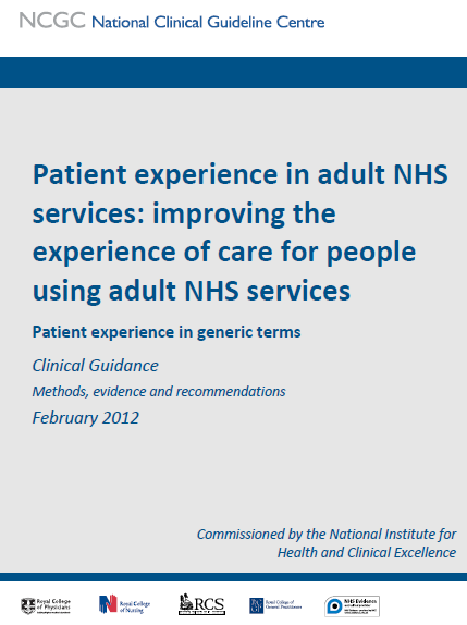 NHS: evidence, retningslinje og standarder http://pathways.nice.org.