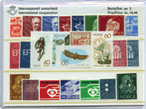 med postfriske frimerker