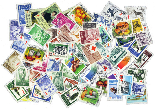 postfriske frimerker i komplette sett. Bl.a.