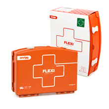 FLEXI U/INNHOLD Flexi førstehjelpsskrin (førstehjelpskoffert) er en hendig og lett