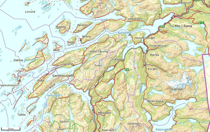 3 INNLEDNING Det foreligger planer om å bygge et småkraftverk i nedre deler av Forselva i Leirfjord kommune, Nordland fylke.