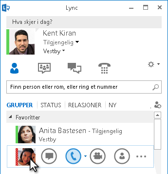 Lync 2013 3 Hva er nytt i Lync 2013 Nytt utseende Lync 2013 har fått nytt utseende.