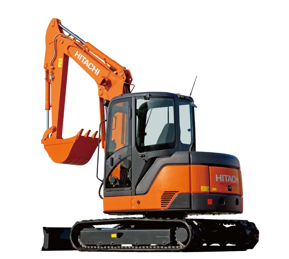 ZAXIS-3 -serien Med kort hekkutsving HYDRAULISK GRAVEMASKIN Modellkode: ZX60USB-3 Nominell