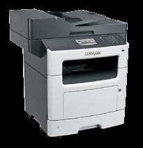 Lexmark XM1140, XM1145 og XM3150 Produktspesifikasjoner Produktspesifikasjoner Lexmark XM1140 Lexmark XM1145 Lexmark XM3150 Utskrift Brukerpanel Lexmark e-task 4,3-tommer (10,9 cm) farge pekeskjerm