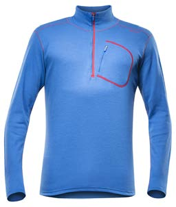 MAN zip neck Colour: Royal