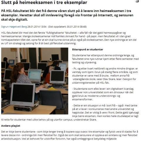 innen utdanning. Styret er oppmerksom på problemstillingene rundt en voksende studieprogramportefølje.