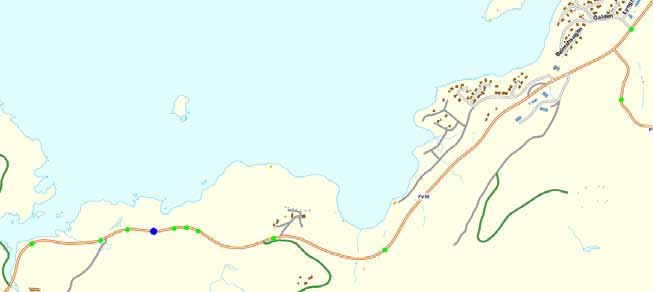 Mange av ulykkene er i området grense Sogndal til Hafslo. Svingen ved Oklevik har mange ulykker.