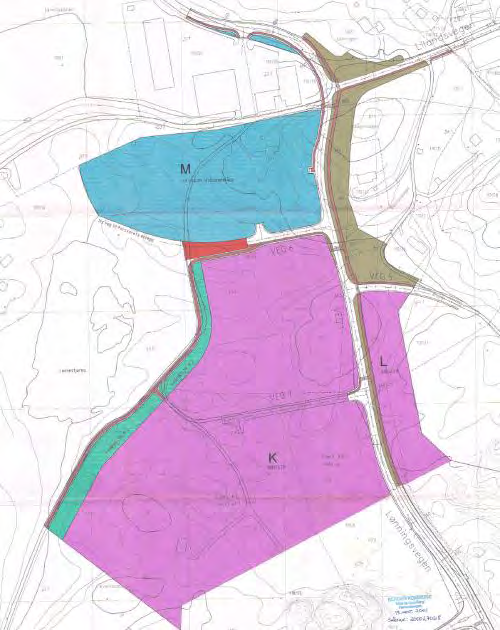 3.2.2.3 Reguleringsplan Lønningen II (industriområde) Reguleringsplan Lønningen II industriområde (planid 15150000) trådte i kraft 13.11.2001.