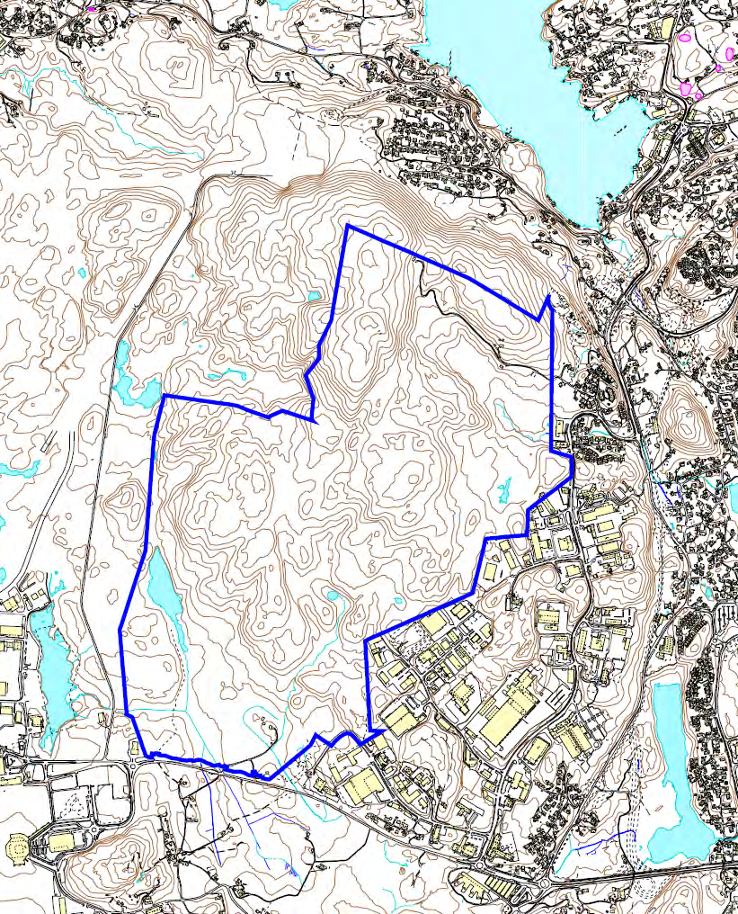 4.6 KOKSTAD VEST OG STORRINDEN Offentlig reguleringsplan med konsekvensutredning for Kokstad vest og Storrinden ble vedtatt startet opp i mai 2009 (planid. 60820000).