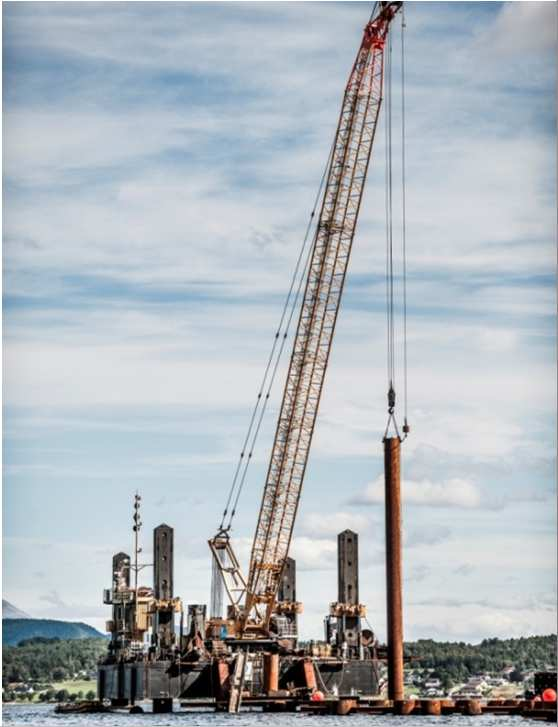 Pågående prosjekt Tresfjordbrua JV interne Bilfinger selskap