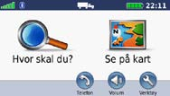 Komme i gang Se side 12 hvis du vil ha mer informasjon om Kjør!- siden. 1. Trykk på Hvor skal du?. 2. Velg en kategori. 3. Velg et bestemmelsessted. Legge til ett stopp 1.