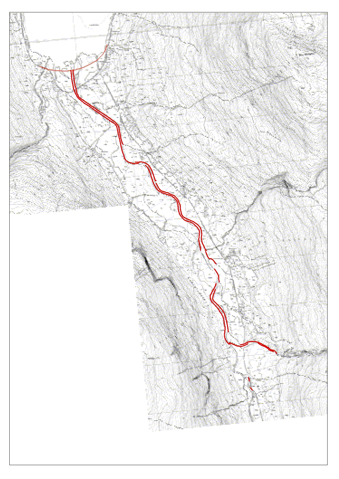 I perioden frem til 90-tallet er Bognelva som følge av dette kanalisert over en strekning på ca 3,5 km fra ny E6 og opp til Øverplasselva.