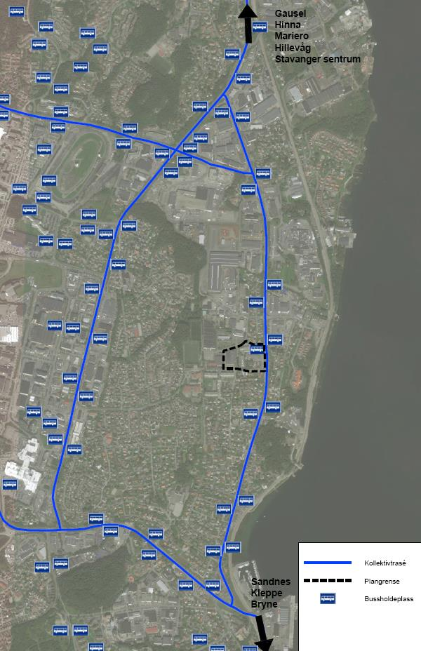 Mobilitetsplan Prinsens vei-eventyrveien-gamleveien, Plan 2012 126 Side 6 Rute Frekvens Områder som nås med ruten 3 4 ganger i timen hverdager og 2 ganger i timen helg N84 Nattbuss 2 ganger i timen