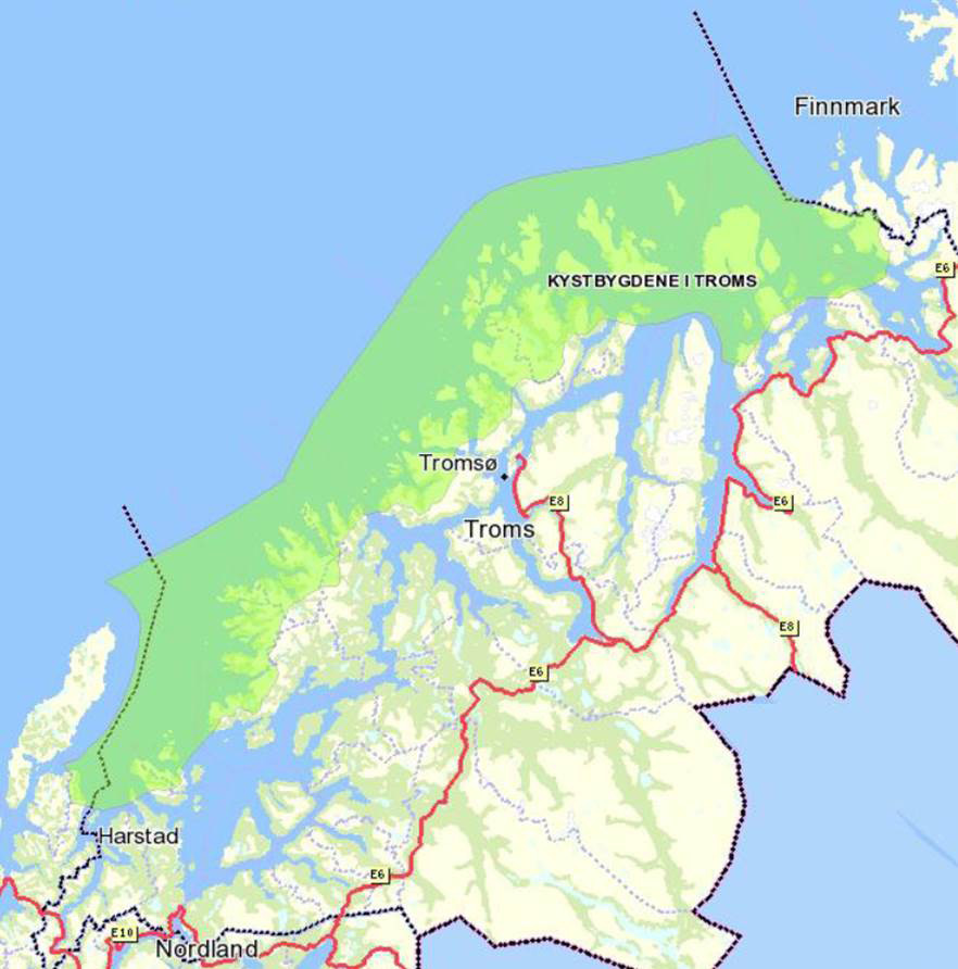 Miljøtema: Kulturlandskap Aktivitetsområde: Regionalt prioriterte kulturlandskap Tiltak 1: Slått av lokalt verdifulle kulturlandskap 1a Jordbruksdrift på ytre kyst av Troms (bygdenært)
