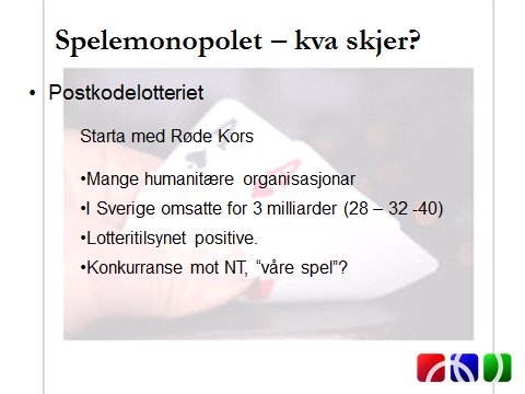 einerettsmodellen (inntekter & ansvar) Må ikkje sette oss på sidelina.