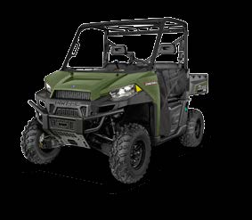 Sage Green Sage Green Black Pearl RANGER XP 900 EPS RANGER DIESEL HD RANGER 6X6 875 ccm 08 ccm 760 ccm Automatisk PVT x4/4x4/turf 68 HK @ 7000 RPM 74,6 Nm @ 6500 RPM 54 mm fjæringsvei 54 mm