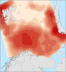 (flyway-nivå) spesielt trua arter/bestander.