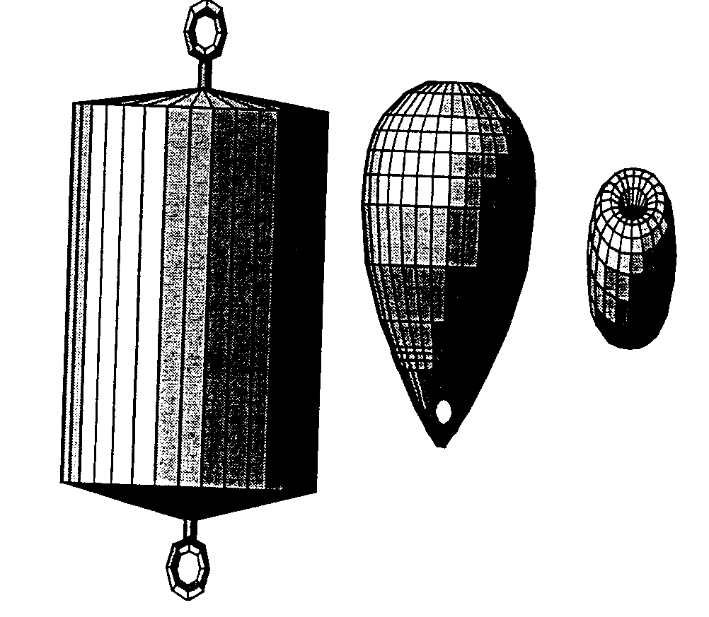 Mynd 4.19. Straumkraftar lóðrétt (KL) og lágrétt (KM) á festingar (Karlsen 1997). 4.4.5 Endaflot Endaflot er til að jafna átakið á burðarlínuna og að draga úr lóðréttu átaki á burðarflotin.