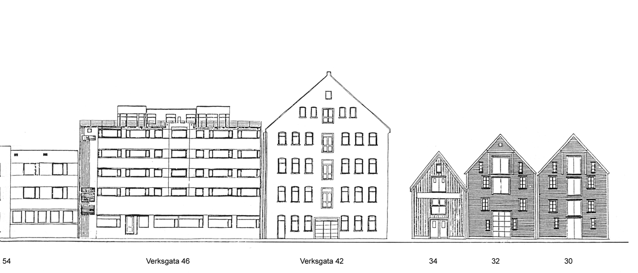 INNHOLD FORORD... 3 INNHOLD... 5 UTVIKLINGEN AV BEBYGGELSEN LANGS HAVNEN... 7 HAVNEFRONTEN I DAG Bebyggelsen i sjøhusrekken...12-13 Sjøhusrekken i Stavangers byplan.