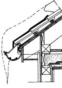 Kabelen strekkavlastes på toppen av hvert nedløp med egne opphengskroker, og sikres som vist på bildet under i enden av nedløpene.