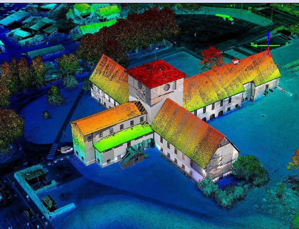 Terrestrisk laserskanning kombinert