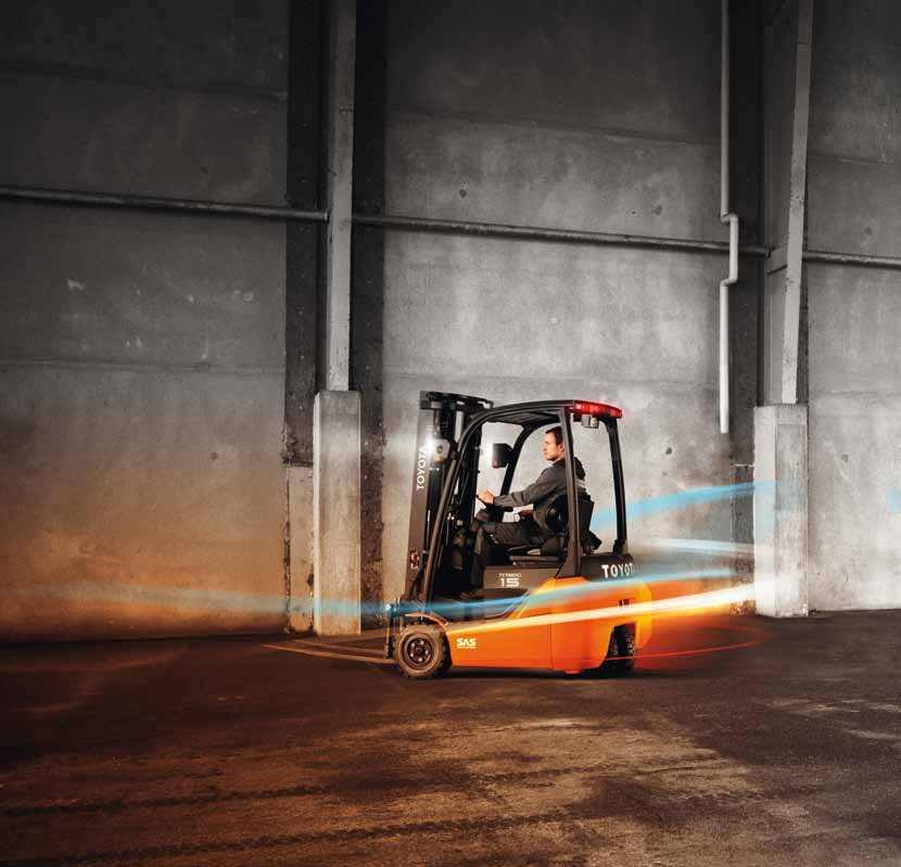 Toyota Material Handling Europa markedsfører Toyotas og BTs materialehåndteringsmerker i Europa. Opplysningene i denne brosjyren er basert på våre standard testforhold.