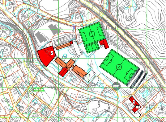 Saksutredning Gjennom arbeid med mulighetsstudien for Frøystad er det vurdert 4 alternative plasseringer for nytt dagsenter for tilrettelagte tjenester.