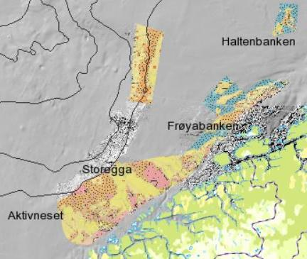 Istidene har formet landskapet Marine daler myke