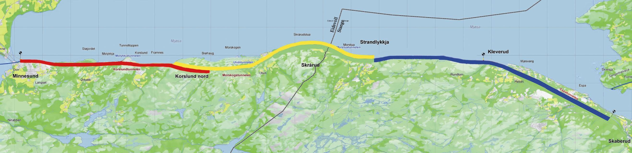 Entrepriseinndeling JBT- Infranord Eltel Networks Veidekke Bane Thales FP2 Veidekke / Hochtief FP1 -