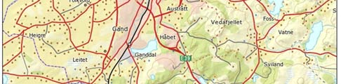 Konsekvensutredningen for tverrforbindelsen dekker området mellom Nordre Kalberg og E39.