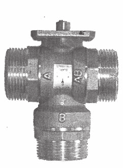 Vekselventil og motor Dimensjoner vekselventil Dimensjon 1 (utv. gjenge) Kv: 42 Dimensjon 5,4 (utv. gjenge) Kv: 65 Dimensjon 1 1/2 (innv.