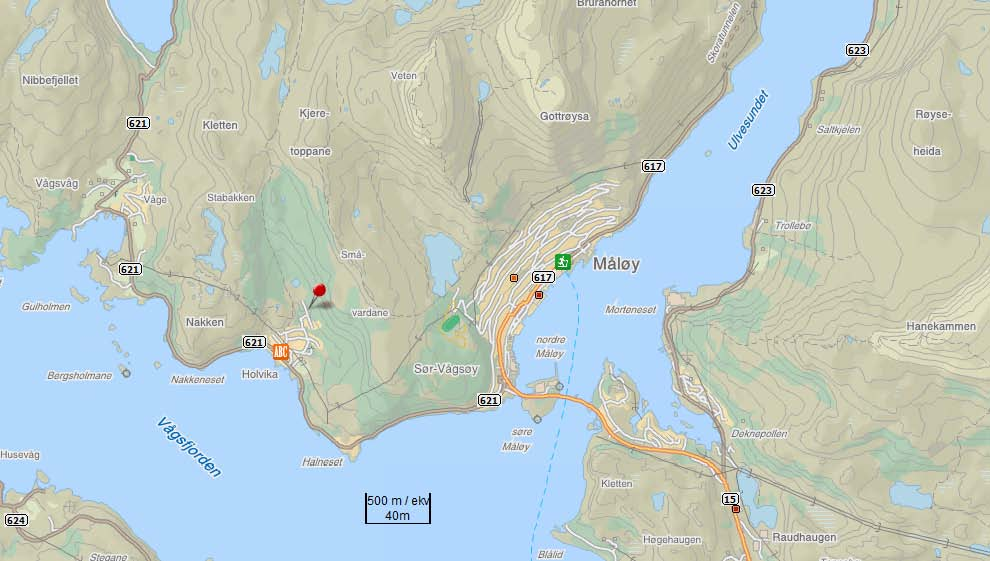 Side: 5 1 Innledning På oppdrag for Vågsøy kommune har NGI vurdert skredfare og sikringstiltak for nordre del av Furutoppen i Vågsøy kommune (Figur 1). ).