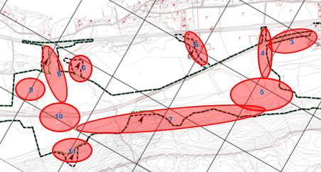 5.2 Holm Planområdet nord for tunnelportalen på Holm er et delvis ravinert jordbrukslandskap med moderat stigning opp fra fv.