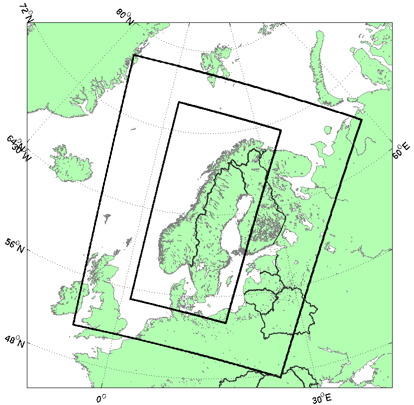 every day. The assimilation model incorporates data from several thousand ground based observation stations, vertical profiles from radiosondes, aircrafts, and satellites.