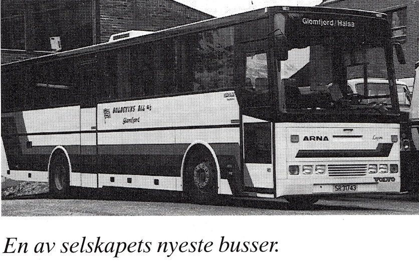 I løpet av det siste ti-året hadde selskapet hatt et «utall» av nyanskaffelser, men fra 1976 ble det en mye bedre standard på bussene.