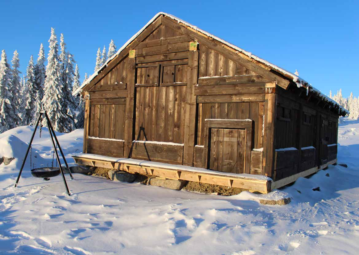 SKJERVALDS HYTTE - NYTT TURMÅL PÅ SJUSJØEN!