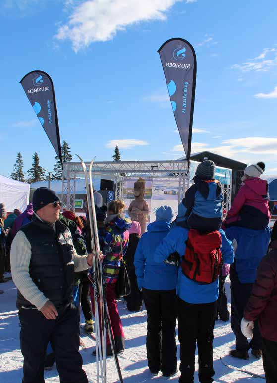 ARRANGEMENTER 17.02 Birkebeinerspelet på Mesnali Islandshest. Kl. 19.00. 18.02 Birkebeinerspelet på Mesnali Islandshest. Kl. 19.00. 19.02 Gudstjeneste i Sjusjøen Fjellkirke Kl. 11.00. 19.02 Barnas vinterdag på Maihaugen Kl.