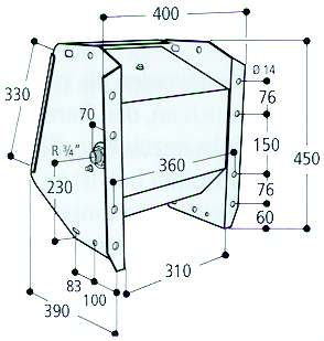 Tilkobl.sett: 720-103.1984 Varmeelement: 720-131.0523 Suevia trau for løsdrift Ventiloppvarmer: 720-131.0527 720-130.