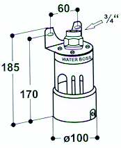 * Vekt 2,2 kg. 720-131.0671, Suevia membran flottørventil 671 * 25 l/min ved maks trykk 5 bar. * ½" tilkobling, utv. gjenger.